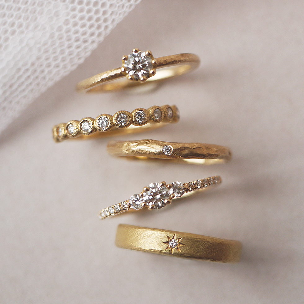 ユカホウジョウ(YUKA HOJO)の結婚指輪・婚約指輪