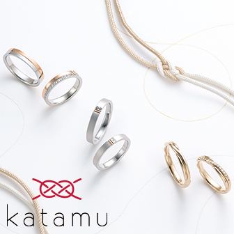 katamu(カタム)×JKPlanetのコラボマリッジリング発売開始！【結婚指輪のセレクトショップJKプラネット】