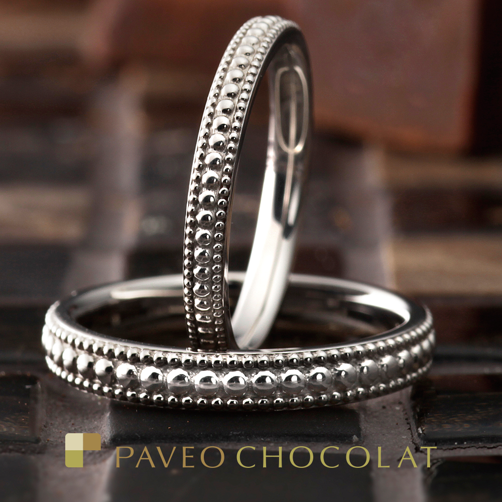 PAVEO CHOCOLAT – フォンテーヌ 結婚指輪 | パヴェオショコラ(PAVEO