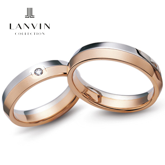 ファッションブランド・LANVIN(ランバン)のクールな結婚指輪【JKプラネット銀座・表参道・福岡】