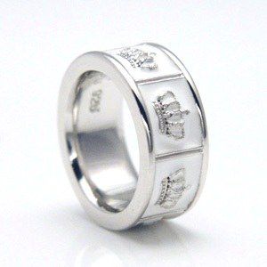 Justin Davis – Pride&Joy Crown Ring White プライドアンドジョイ 