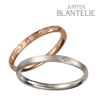 【JUPITER BLANTELIE (ジュピターブラントリエ)】結婚指輪(マリッジリング)をご紹介。