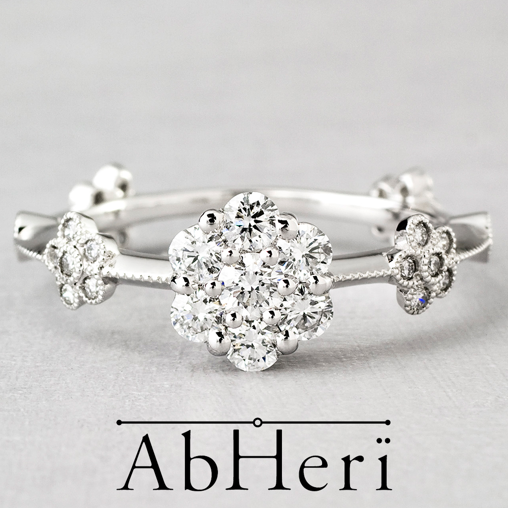 AbHeri – アベリ 婚約指輪 【garland (花綱飾り）】 | アベリ(AbHeri 