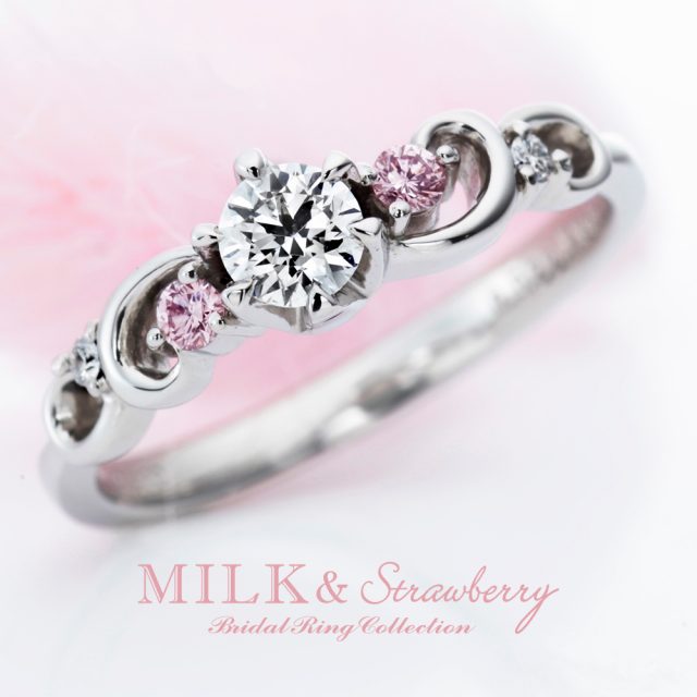 MILK & Strawberry – アンコード 婚約指輪