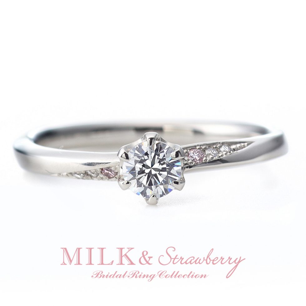 MILK & Strawberry – アンシャンテ 婚約指輪