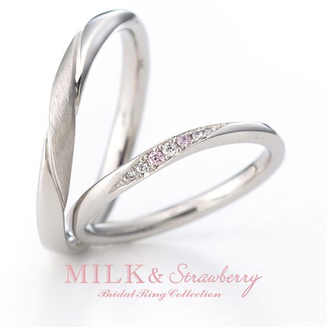 MILK & Strawberry – アンシャンテ 結婚指輪