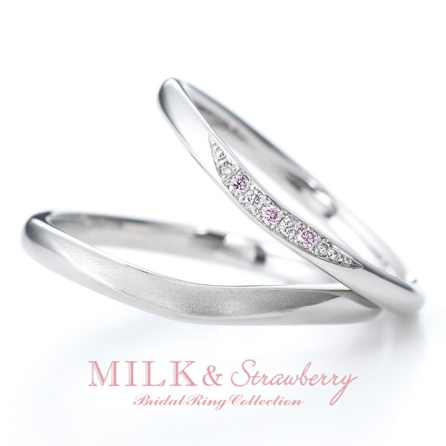 MILK & Strawberry – エステラ 結婚指輪