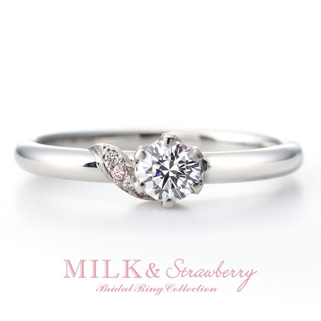 MILK & Strawberry – オーラ 婚約指輪