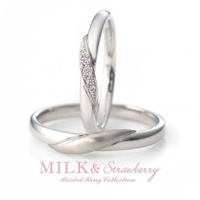 MILK & Strawberry – オーラ 婚約指輪