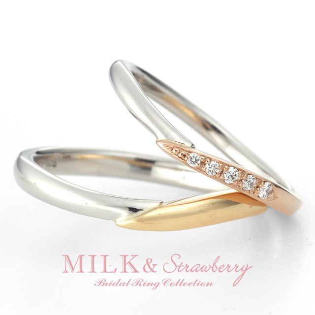 MILK & Strawberry – オーラ 婚約指輪