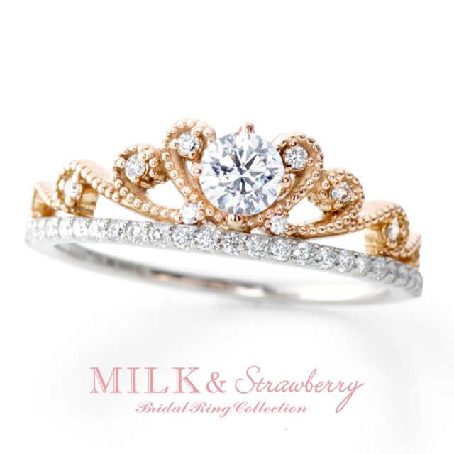 MILK & Strawberry – オーラ 婚約指輪