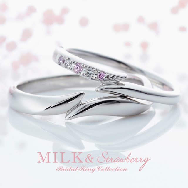 MILK & Strawberry – トゥレジュール 結婚指輪