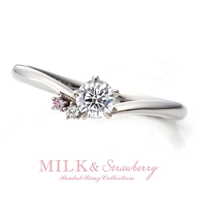 MILK & Strawberry – ボヌール 婚約指輪