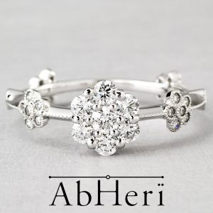 婚約指輪　AbHeri - アベリ【garland (花綱飾り）】