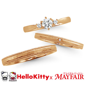女性に人気のHelloKitty(ハローキティ)デザインをご紹介【婚約指輪・結婚指輪のJKプラネット】