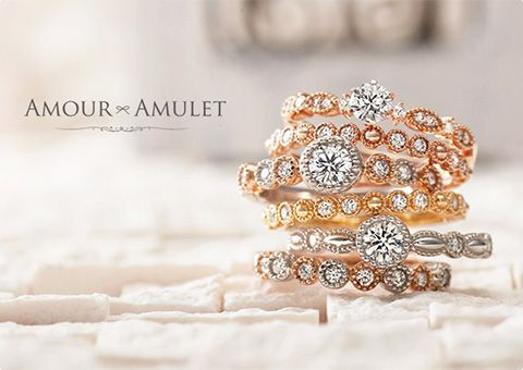コンビリングの人気ブライダルブランド『アムール アミュレット』結婚指輪のご紹介！【JKPlanet銀座・表参道・九州/ブライダルリングセレクトショップ】