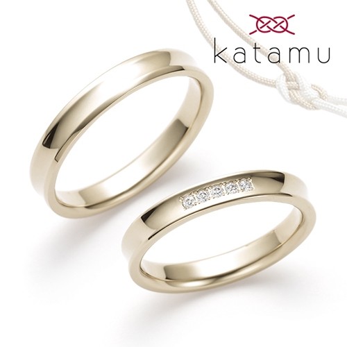 丈夫な鍛造製法で作られているブランド、Katamu-カタム-【結婚指輪のJKプラネット】