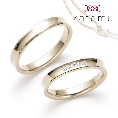 丈夫な鍛造製法で作られているブランド、Katamu-カタム-【結婚指輪のJKプラネット】