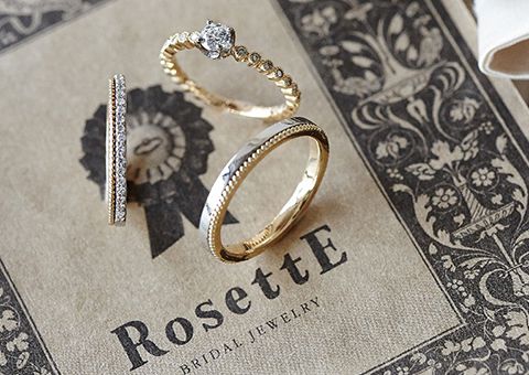 銀座・表参道・福岡で人気！イングリッシュガーデンがコンセプト☆RosettE（ロゼット）の結婚指輪（JK Planet）