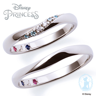 ディズニープリンセス – ベル 婚約指輪