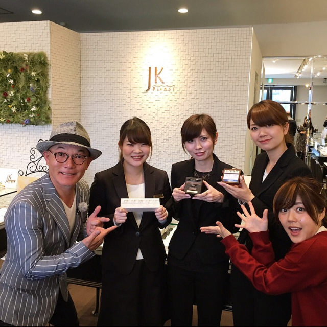 テレビ宮崎~UMK~人気番組『パブロフ』でJKプラネット宮崎店の結婚指輪が紹介されました！(ブライダルジュエリー専門店)