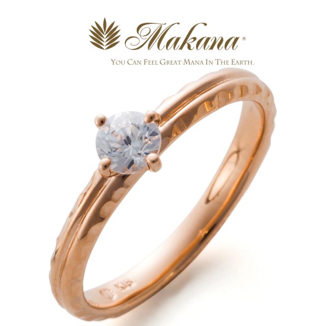 Makana – SHORE 〜光り輝く美しい海岸〜：ハワイアンジュエリー 婚約指輪