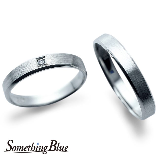 Something Blue – Square / スクエア 結婚指輪  SP766,SP767