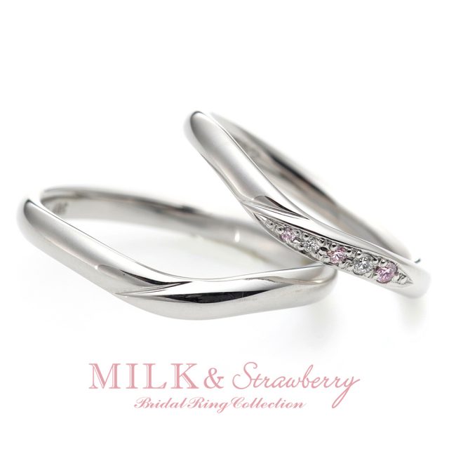 MILK & Strawberry – インタールード 結婚指輪
