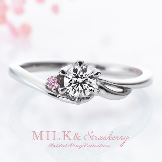 MILK & Strawberry – ウインド 婚約指輪