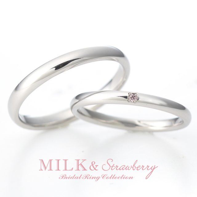 MILK & Strawberry – オーラ 結婚指輪