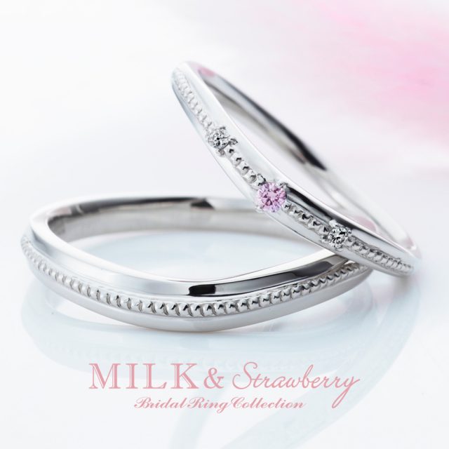 MILK & Strawberry – ラ・トリニーテ 結婚指輪