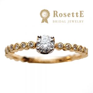 RosettE – HOPE / 希望 プリンセスカットダイヤモンドエンゲージリング