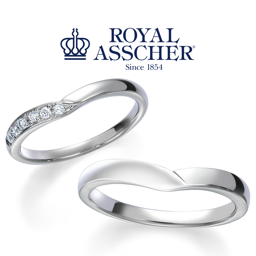 ロイヤルアッシャー 結婚指輪 WRA025/WRB034 | ロイヤルアッシャー