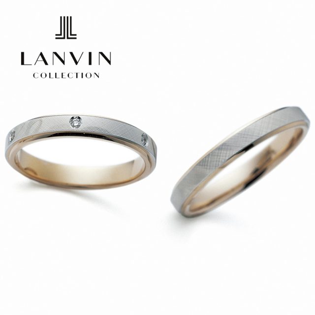 結婚指輪　LANVIN[ランバン] 品番 5924058/5924059