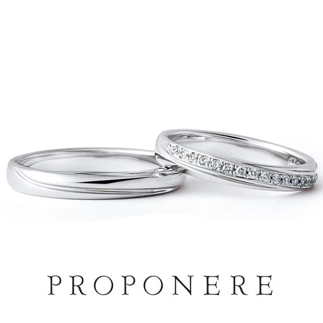 PROPONERE – ヴァーグ 結婚指輪（コンビネーション）