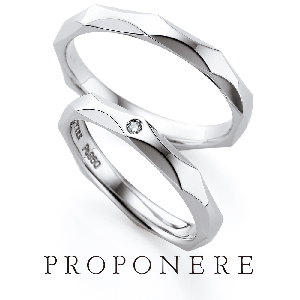 PROPONERE – ヴァーグ 結婚指輪 | プロポネール(PROPONERE) | 結婚指輪
