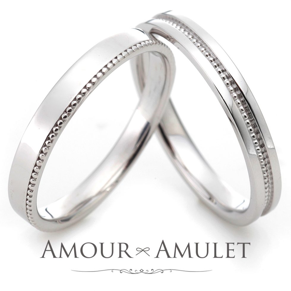 結婚指輪プラチナ　AMOUR AMULET - ATTACHE [アターシュ]