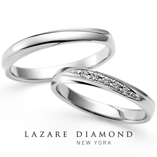 ラザールダイヤモンド 結婚指輪 LG015PR/016PR
