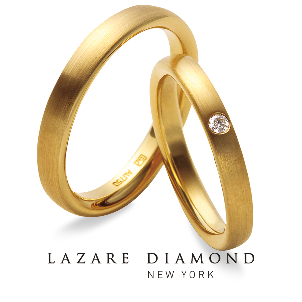ラザールダイヤモンド 結婚指輪【チャネルガーデン- CHANNEL GARDEN】LH003KR/004KR | ラザール ダイヤモンド