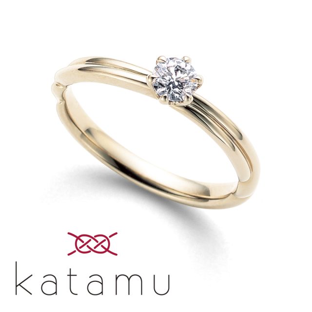 katamu – 淙々(そうそう)結婚指輪