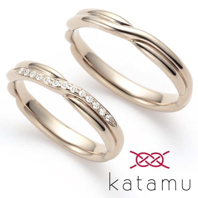 katamu – 淙々(そうそう)結婚指輪