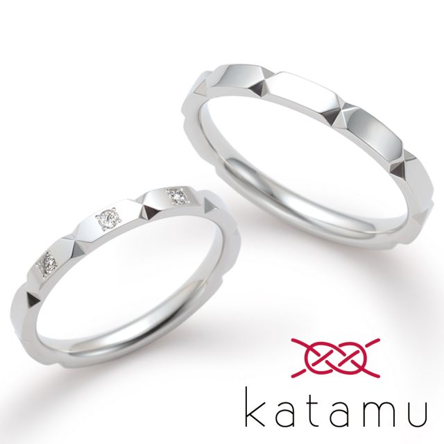 Katamu 折り紙 マリッジリング カタム Katamu 鍛造製法 結婚指輪 婚約指輪のjkplanet 公式サイト