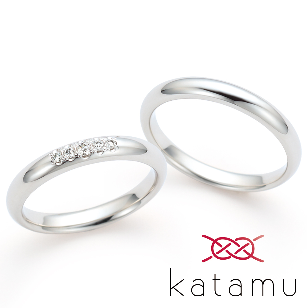 katamu – 春光(しゅんこう)結婚指輪 | カタム(katamu)【鍛造製法