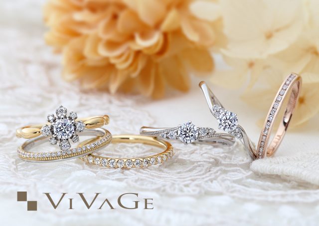 ふたりで紡ぐ”VIVAGE/ヴィヴァージュ”おすすめ婚約指輪＆結婚指輪のご紹介【ブライダルリングのJKPlanet】