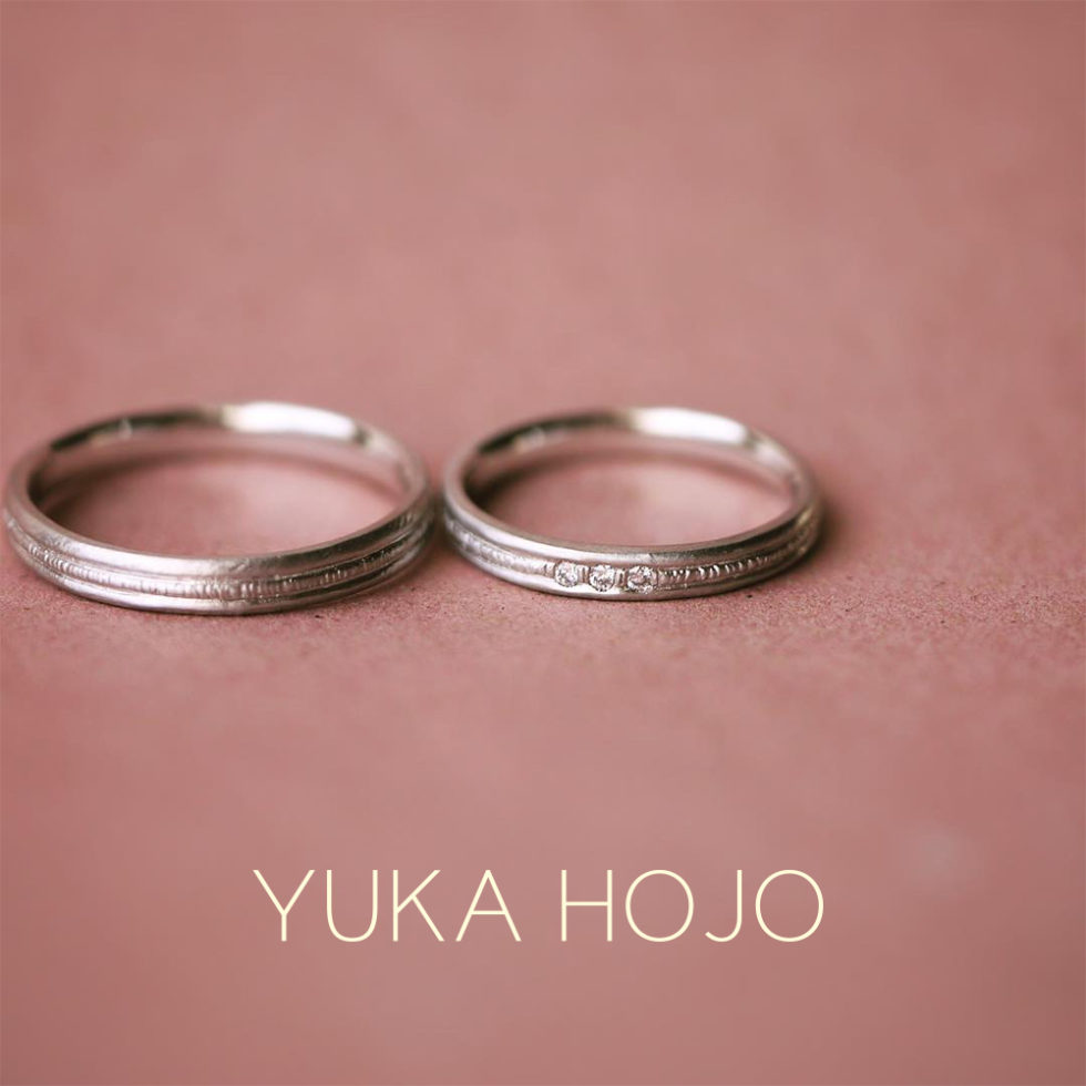 結婚指輪 - YUKA HOJO - Calm / カーム　プラチナ