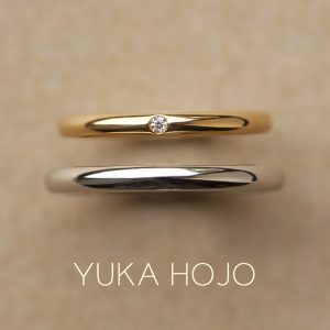 YUKA HOJO – Capri / カプリ エンゲージリング(イエローゴールド)
