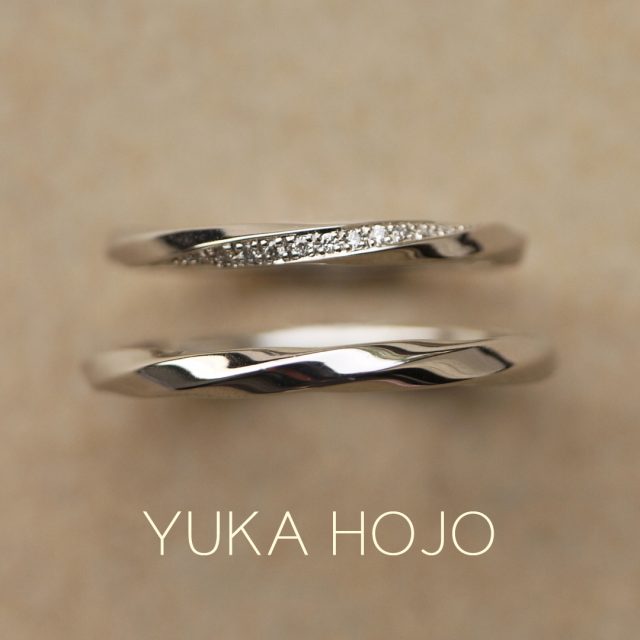 YUKA HOJO – Passage of time Pt / パッセージ オブ タイム 結婚指輪(プラチナ)
