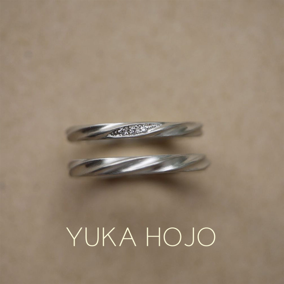 結婚指輪 - YUKA HOJO - Current / カレント　プラチナ