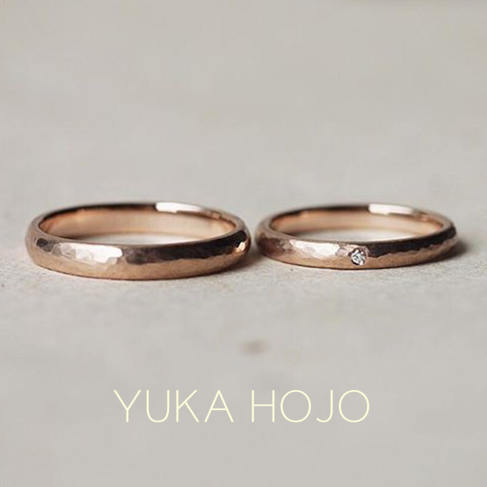 結婚指輪 - YUKA HOJO - Passage of time / パッセージオブタイム　ピンクゴールド