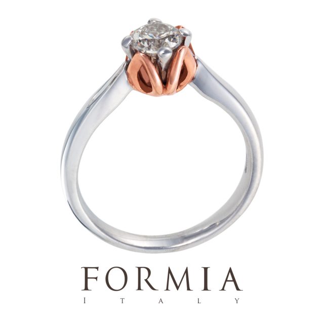 FORMIA – CORONA DI FIORE ROSSO〜コローナディフィオーレロッソ〜 婚約指輪